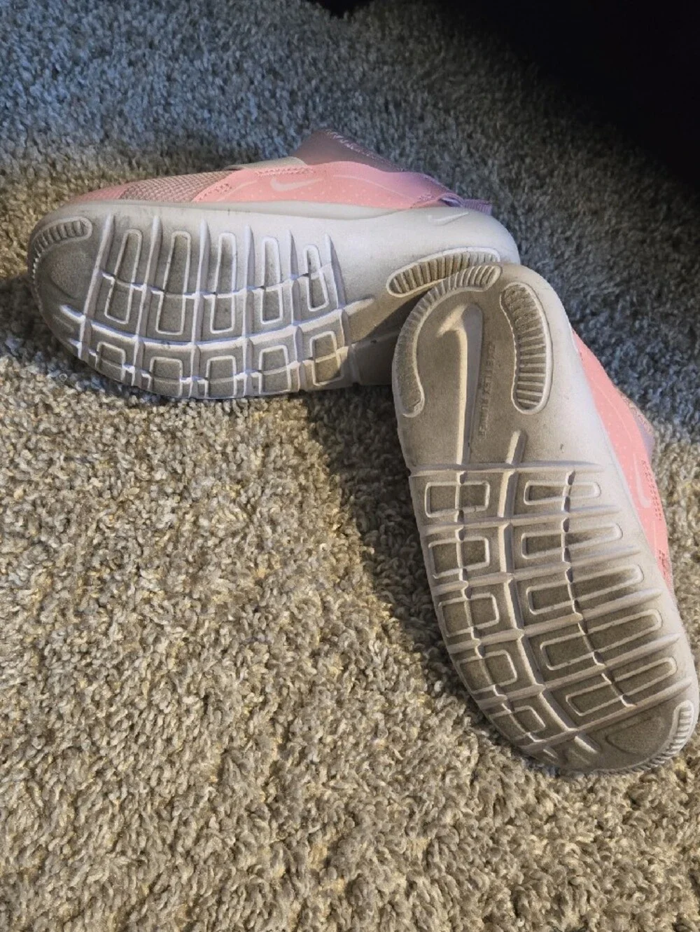 Nike Kids Pink Slip-On Athletic Sneakers